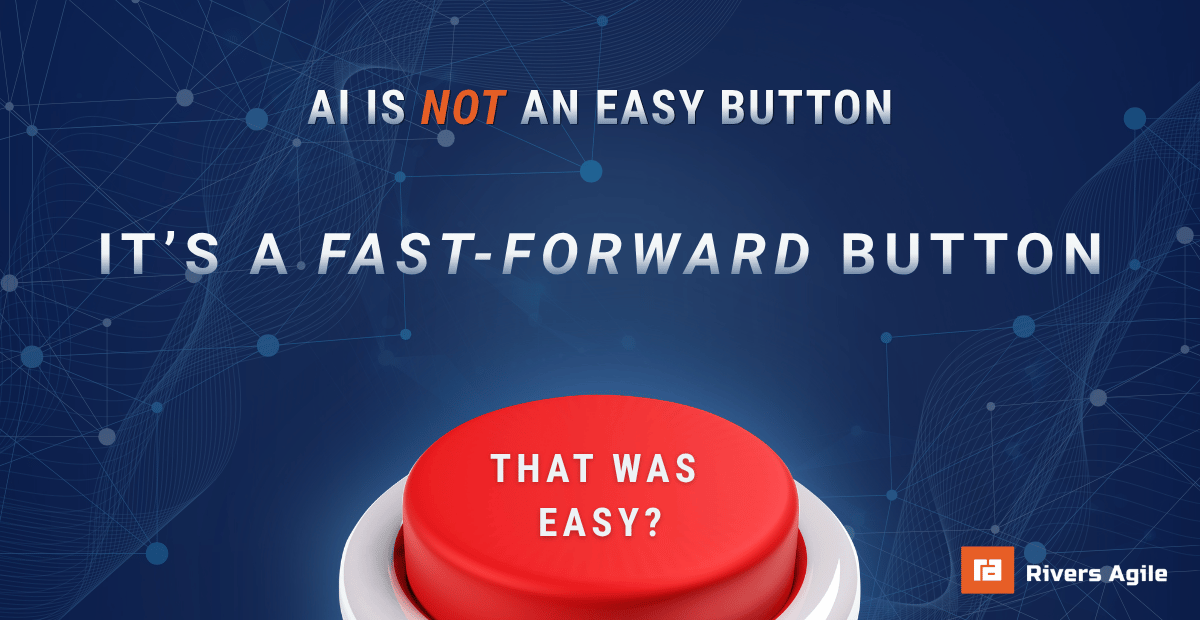 AI coding tools fast forward concept visualization